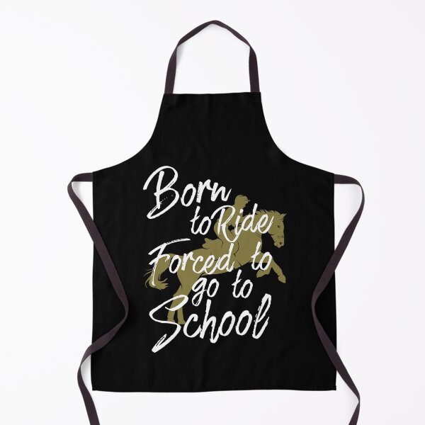 Item preview, Born To Ride Forced To Go To School designed and sold by ElBeDesigns.