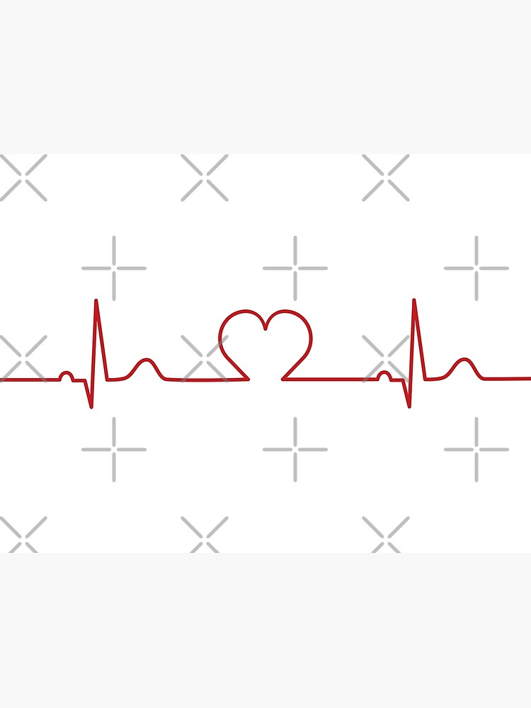 Normal Heartbeat Line Normal And Pathological Ecg Collection. Shematic