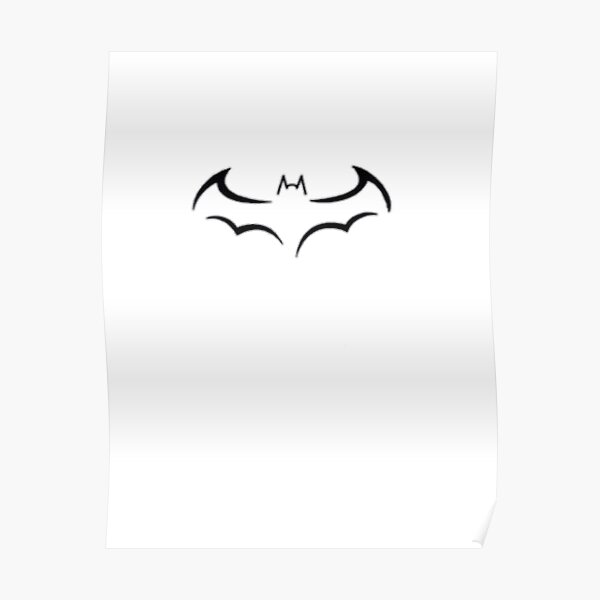 Poster Batman Redbubble