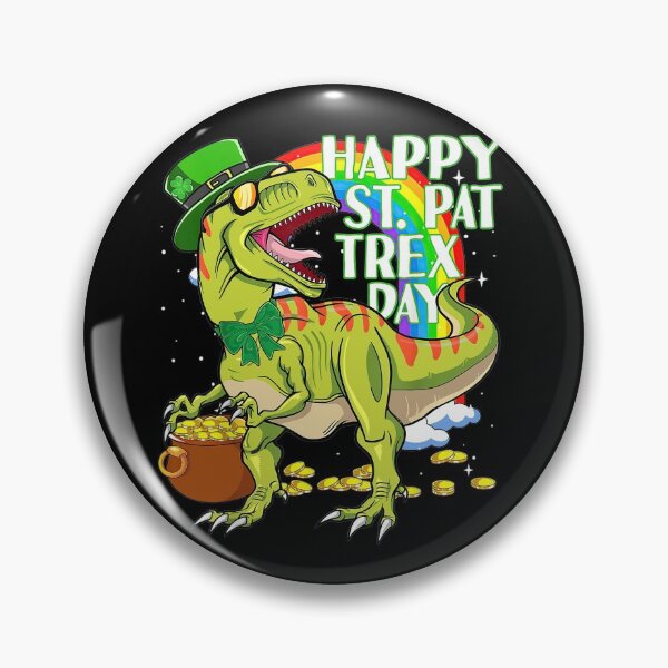 Item preview, Happy St. Pat T-rex Day Dinosaur St. Patricks Day Gift designed and sold by davidruddca.