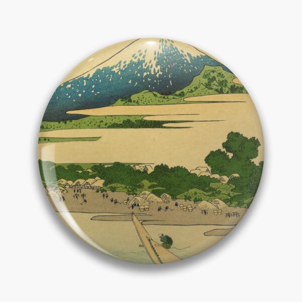 Item preview, Thirty-Six Views of Mt Fuji, Tago Beach, Ejiri Japanese Woodblock 1858 Print designed and sold by HumanlineImages.