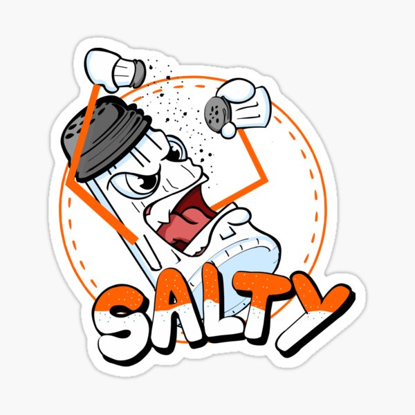 Stickers Sur Le Theme Salty Redbubble - tous les branleurs de brawl stars