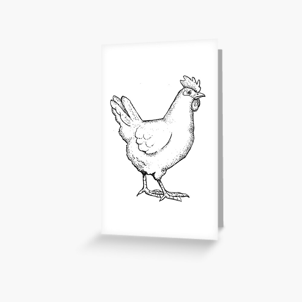 Cute Chicken Cartoon Drawing Style Vector Graphic Element PNG Images | EPS  Free Download - Pikbest