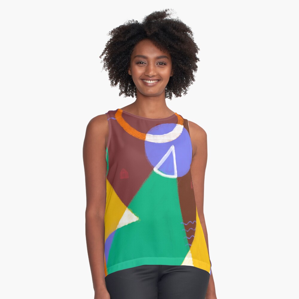 Item preview, Sleeveless Top designed and sold by luisinasalce.