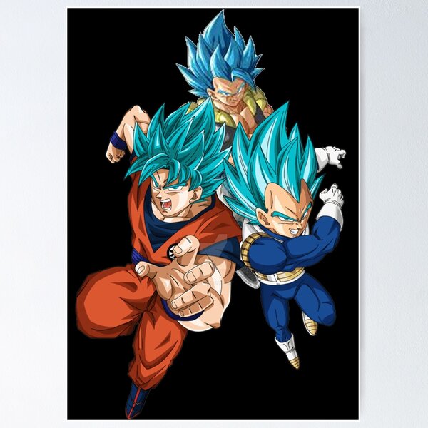 Poster Dragon Ball Super Z 48cmx33cm Calidad Goku Vegeta