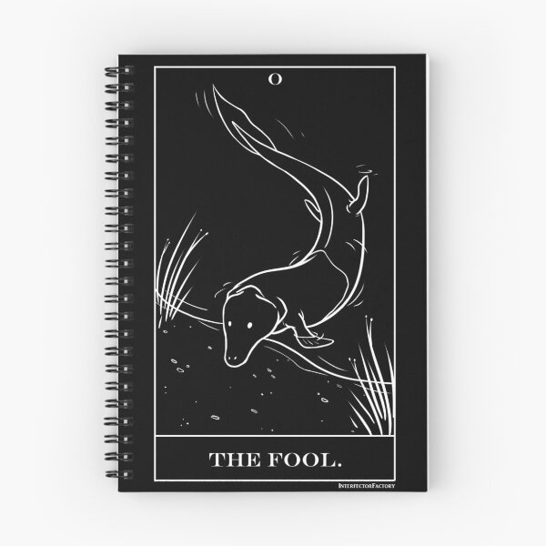 Item preview, The Fool dinosaur Tiktaalik tarot  designed and sold by InterfectorFactory.