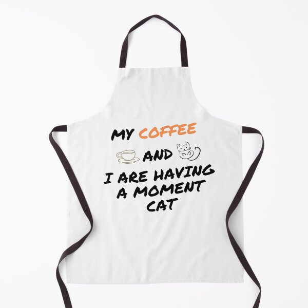 Item preview, My Coffee And I Are Having A Moment Cat designed and sold by Ava Rozalinda.