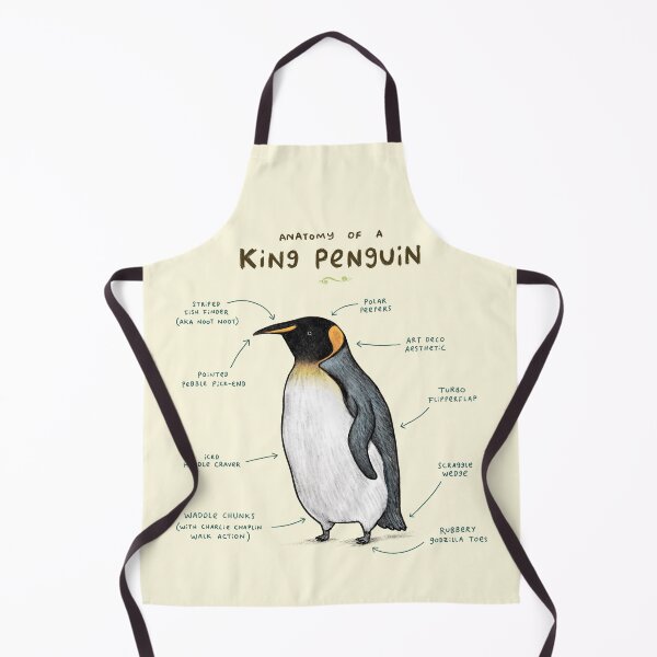 Item preview, Anatomy of a King Penguin designed and sold by SophieCorrigan.
