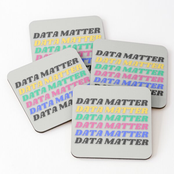 Item preview, Data Matter (Gray Background) designed and sold by Rosinda.