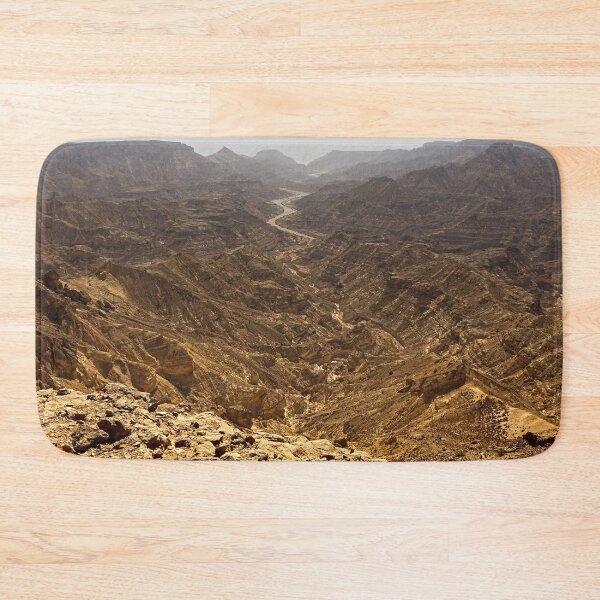 Item preview, Desert Aerial View Canyon River Landscape, Oman designed and sold by worldways.