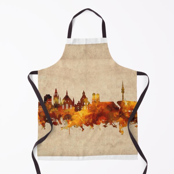 Item preview, munich skyline vintage designed and sold by BekimART2.