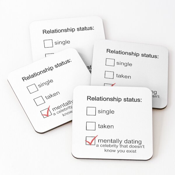 Item preview, Mentally dating a celebrity designed and sold by FanArtCollages.