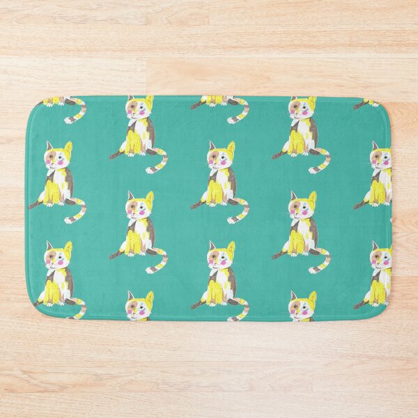 Item preview, Yellow cat designed and sold by SelinaFloca.
