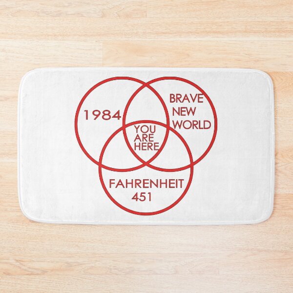 Item preview, 1984 Brave New World Fahrenheit 451 Conspiracy designed and sold by design880.