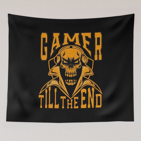 Item preview, Funny Gamer Till The End  designed and sold by YAHIA-14.