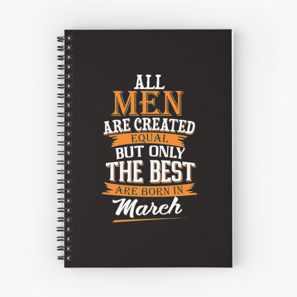 Item preview, All Men Are Created Born In March designed and sold by CR-SHOP.