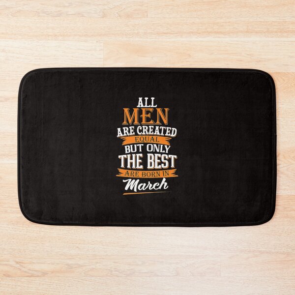 Item preview, All Men Are Created Born In March designed and sold by CR-SHOP.