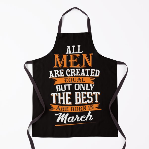 Item preview, All Men Are Created Born In March designed and sold by CR-SHOP.