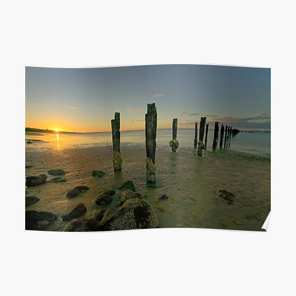 Old Jetty at the Dell Poster
