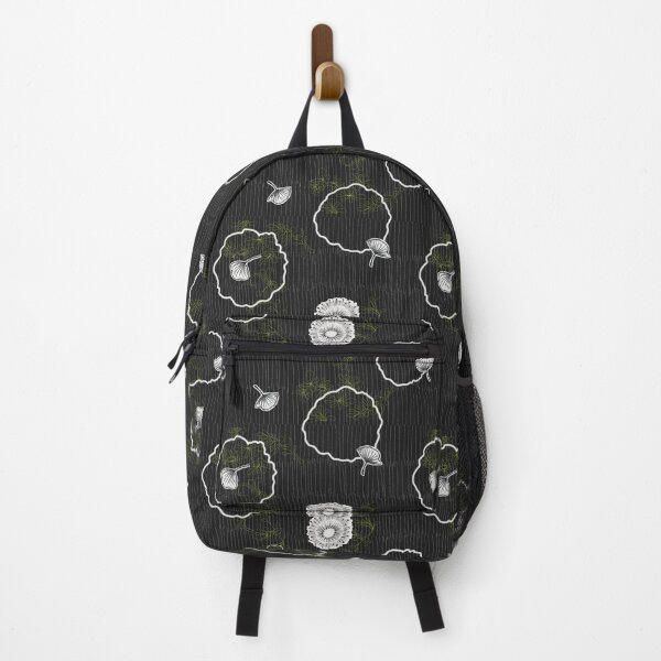 Item preview, Black and white floral pattern designed and sold by Karine-Anglade.