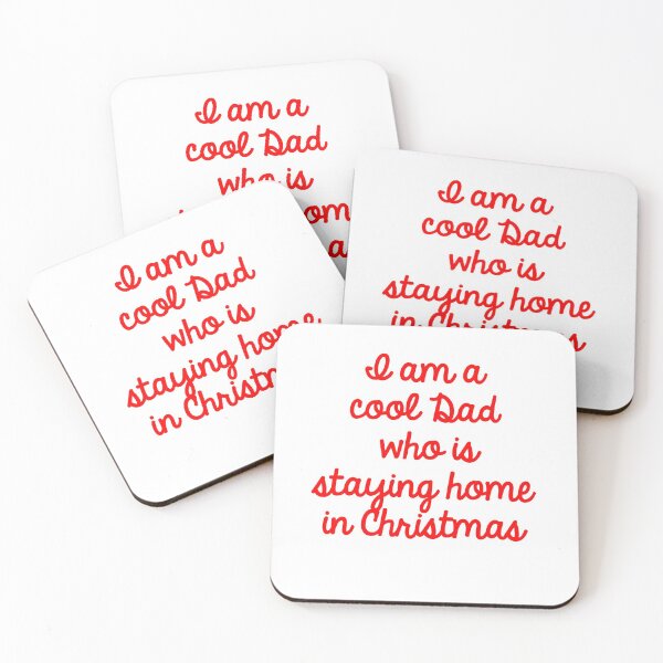 Item preview, I am a cool Dad who is staying home in Christmas  designed and sold by TheDevilStore.
