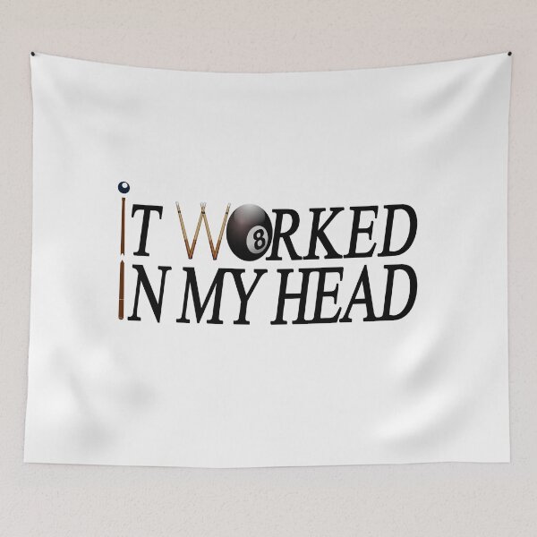 Item preview, It Worked In My Head designed and sold by SAIDDIA.