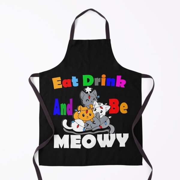 Item preview, Eat Drink And Be Meowy, Cats Love Gifts. designed and sold by HINDAM4U.