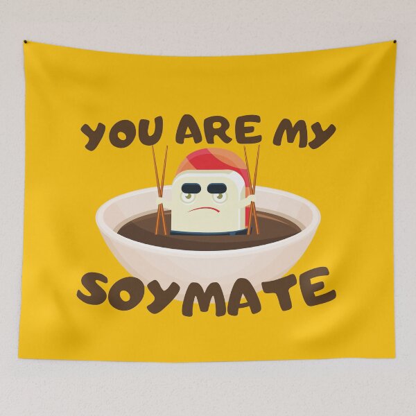 Item preview, Eres mi Soymate - Personaje de Maki Sushi designed and sold by PandaSoul.
