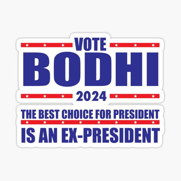 Item preview, Vote Bodhi 2024 designed and sold by leftpointshirts.