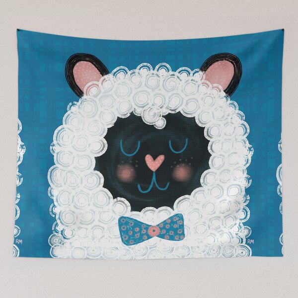 Item preview, Dapper Spring Sheep designed and sold by RuthMCreative.