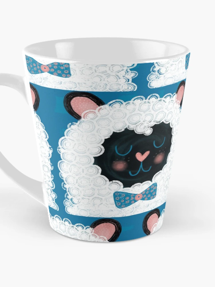 Thumbnail 3 of 4, Coffee Mug, Dapper Spring Sheep designed and sold by RuthMCreative.