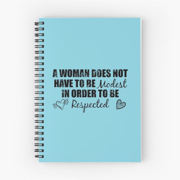Item preview, a woman does not have to be modest in order to be respected designed and sold by yoshra.
