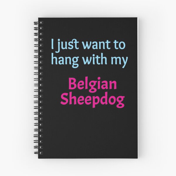 Artikelvorschau, Belgischer Schäferhund, ich möchte nur mit meinem belgischen Schäferhund rumhängen entworfen und verkauft von amrmab.