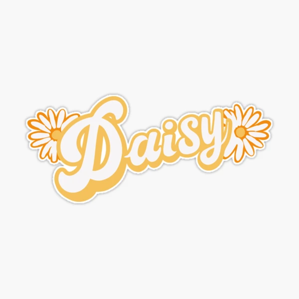 Clear It's All Good Daisy Sticker 3x1 in. – Rove Jewelry
