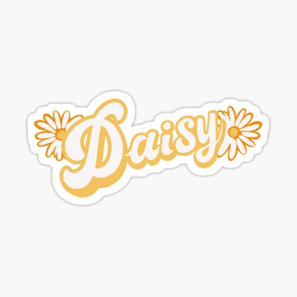 Smiley Daisy Sticker — AP Letters, Stillwater, Oklahoma