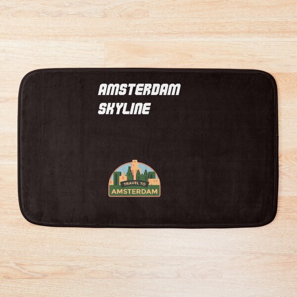 Item preview, Black Amsterdam Skyline designed and sold by DamaliePierre.