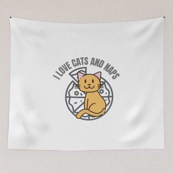 Item preview, I LOVE CATS AND NAPS designed and sold by Totaghyr.