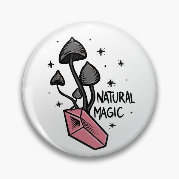Item preview, Natural magic - crystals and magic mushroom designed and sold by Sonyque.
