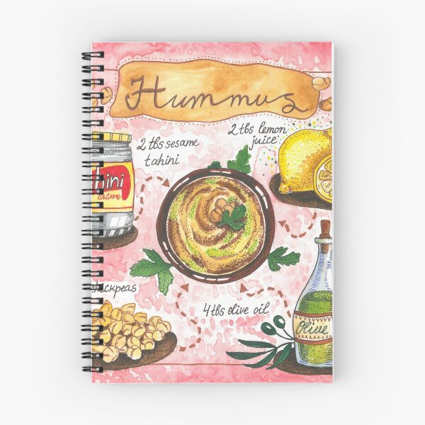 Item preview, Humus Recipe designed and sold by DeliciousPics.