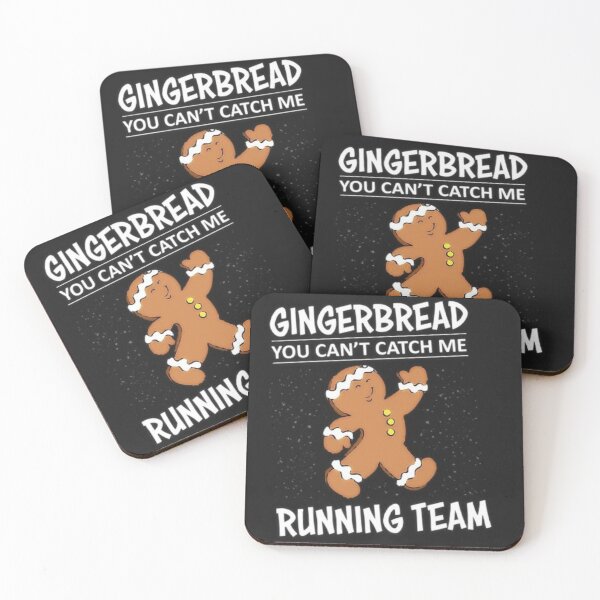 Item preview, Gingerbread Running Team Funny Xmas designed and sold by Ghostach.