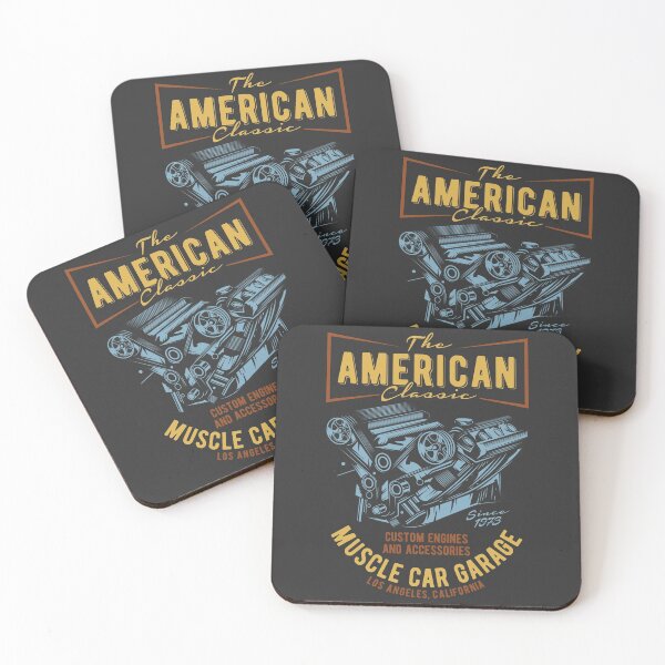 Item preview, Muscle Car Garage designed and sold by Found Dream.