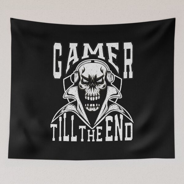 Item preview, Funny Gamer Till The End  designed and sold by YAHIA-14.
