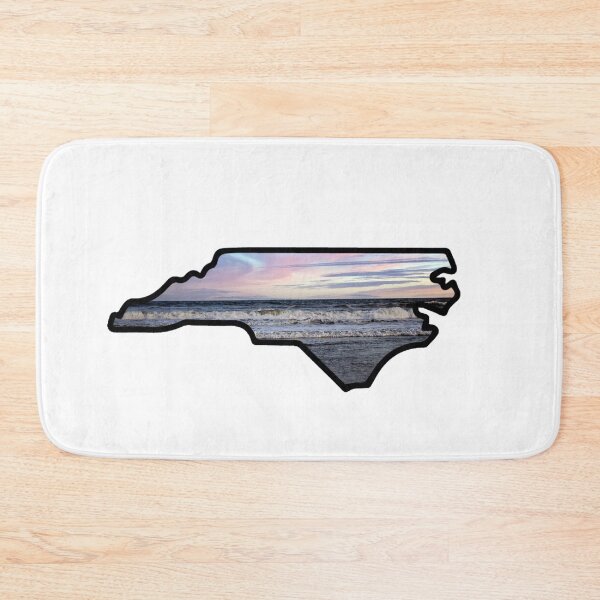 Item preview, NC strong, nc, north carolina, beach, wilmington, nc beach, carolina beach, beach sticker, nc sticker designed and sold by bwatkinsphoto.