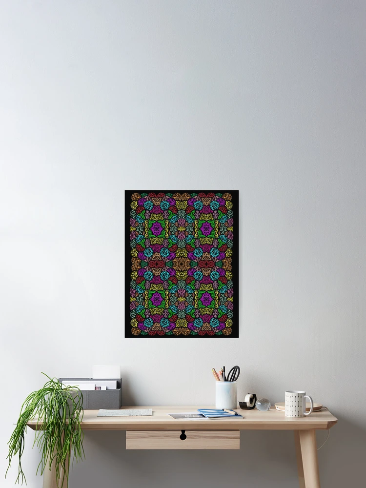 Thumbnail 2 of 3, Poster, Abstract Pattern 5 designed and sold by Maxwell Nightser.