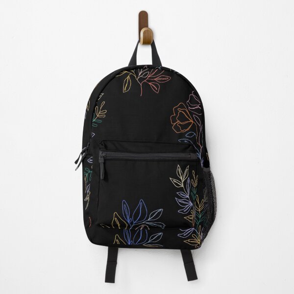 Item preview, Retro leaves and flowers pattern designed and sold by MadeByFDC.