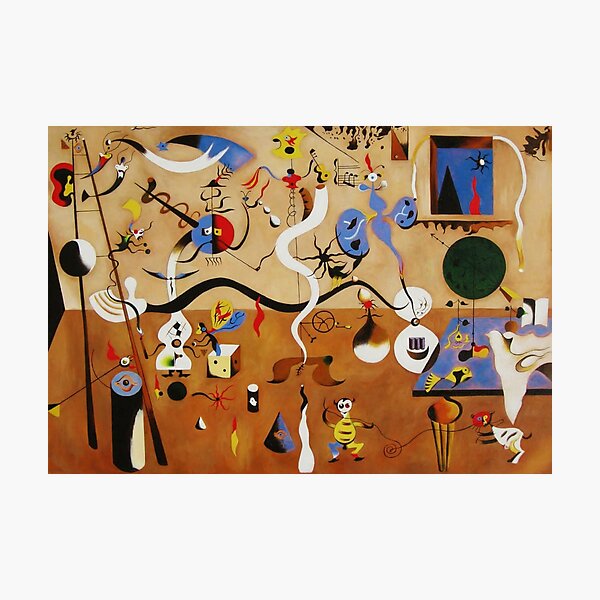 Joan Miró cuadro Lámina fotográfica