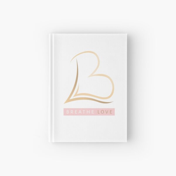 Breathe Love Logo Merch Hardcover Journal