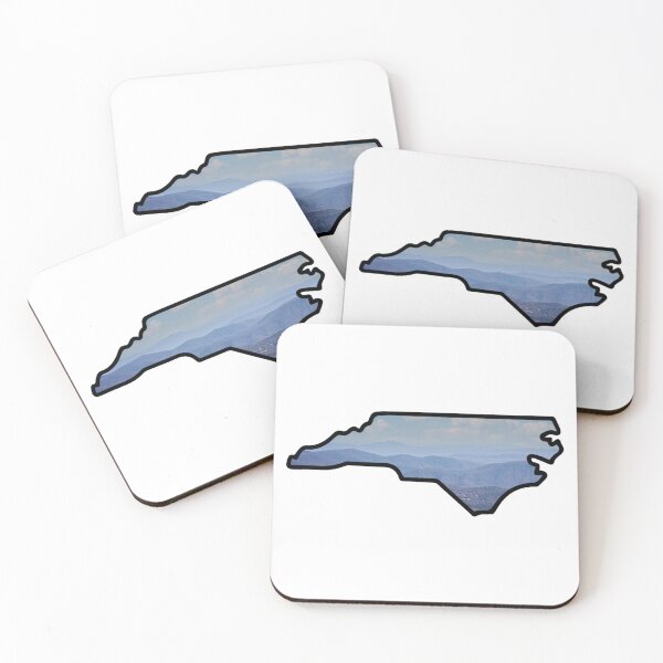 Item preview, NC silhouette, carolina mountains, boone nc, asheville nc, north carolina, nc home, home nc, mountain print, nc mountains, nc mountain print designed and sold by bwatkinsphoto.