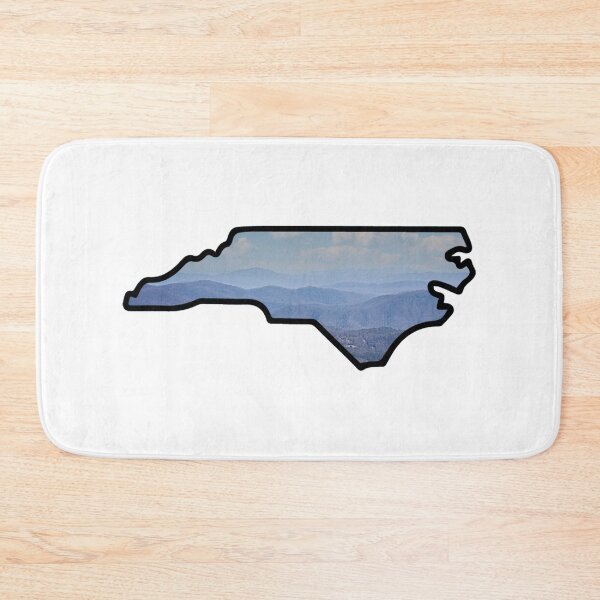 Item preview, NC silhouette, carolina mountains, boone nc, asheville nc, north carolina, nc home, home nc, mountain print, nc mountains, nc mountain print designed and sold by bwatkinsphoto.