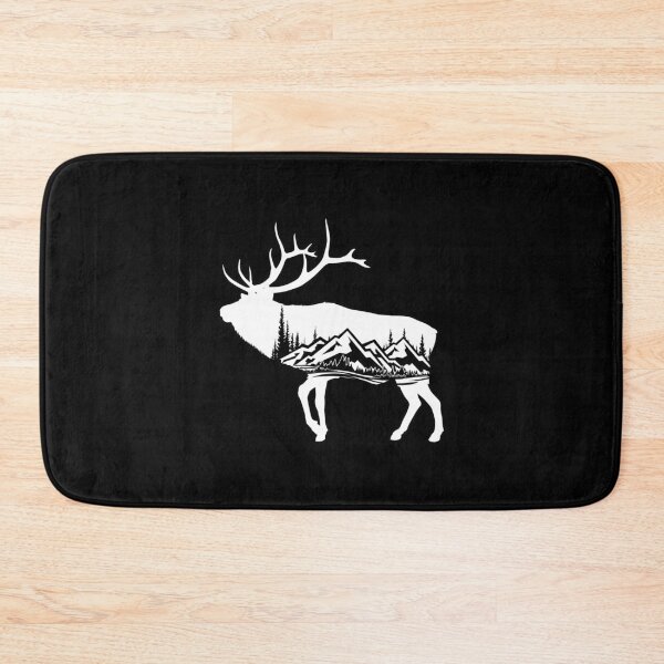 Item preview, Elk And Mountains, Adventure designed and sold by Space Art.